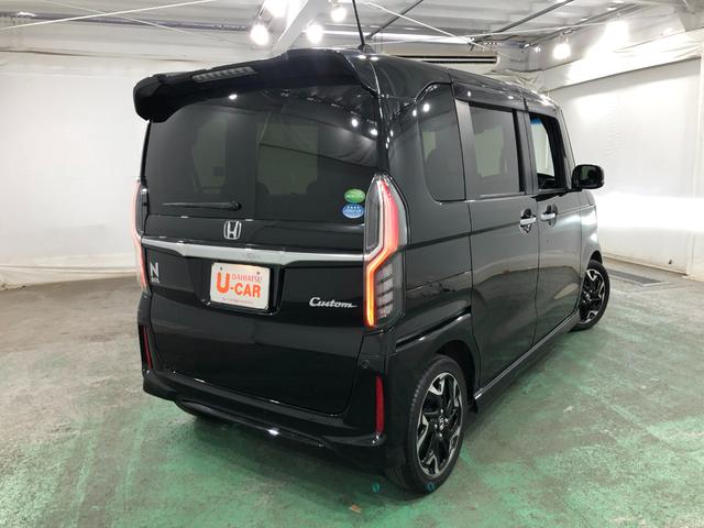 Ｎ−ＢＯＸカスタムＧ・Ｌターボホンダセンシング　雹害／走行６３９３８キロ／ナビ１年保証距離無制限　走行距離６３９３８キロ　フルセグナビ　バックカメラ　ブルートゥース　純正マット　サイドエアバッグ　ＬＥＤヘッドランプ　両側電動スライドドア　プッシュボタンスタート　キーフリー（埼玉県）の中古車