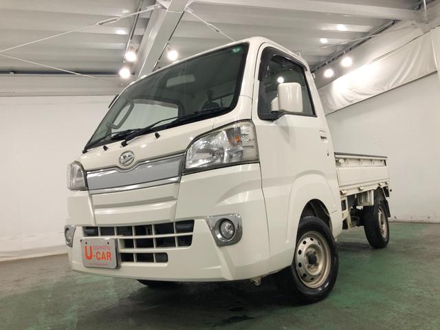 ハイゼットトラックＥＸＴ　４ＷＤ／ＭＴ／走行５２３７９キロ／ＣＤチューナー１年保証距離無制限　走行距離５２３７９キロ　４ＷＤ　ＭＴ　ＣＤチューナー　純正フロアマット　荷台作業灯　マニュアルエアコン　キーレスエントリー（埼玉県）の中古車