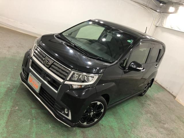 ムーヴカスタム　ＲＳ　ハイパーＳＡII　４ＷＤ／走行７５５９８キロ１年保証距離無制限　走行距離７５５９８キロ　純正フルセグナビ　バックカメラ　ドラレコ　純正マット　ＬＥＤヘッドランプ　アイドリングストップ　プッシュボタンスタート　オート格納式ドアミラー　キーフリー（埼玉県）の中古車