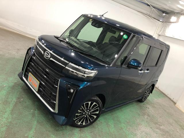 タントカスタムＲＳ　車検整備付／走行４８２１キロ／純正ナビドラレコ１年保証距離無制限　走行距離４８２１キロ　純正フルセグナビ　バックカメラ　ドラレコ　純正マット　サイドエアバッグ　ＬＥＤヘッドランプ　アイドリングストップ　シートヒーター　両側電動スライドドア（埼玉県）の中古車