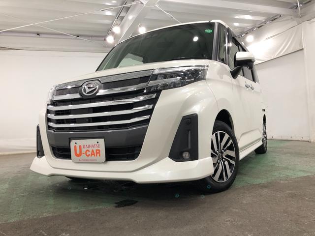 トールカスタムＧ　走行６３１２０キロ／車検整備付／タイヤ４本交換一年保証・走行距離無制限走行　走行６３１２０キロ　フルセグナビ　ブルートゥース　全周囲カメラ　ドラレコ　クリアランスソナー　オートライト　ＬＥＤヘッドライト　両側電動スライドドア（埼玉県）の中古車