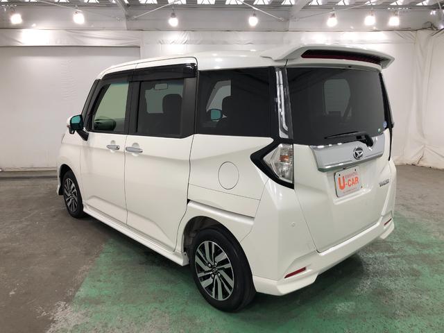 トールカスタムＧ　走行６３１２０キロ／車検整備付／タイヤ４本交換一年保証・走行距離無制限走行　走行６３１２０キロ　フルセグナビ　ブルートゥース　全周囲カメラ　ドラレコ　クリアランスソナー　オートライト　ＬＥＤヘッドライト　両側電動スライドドア（埼玉県）の中古車