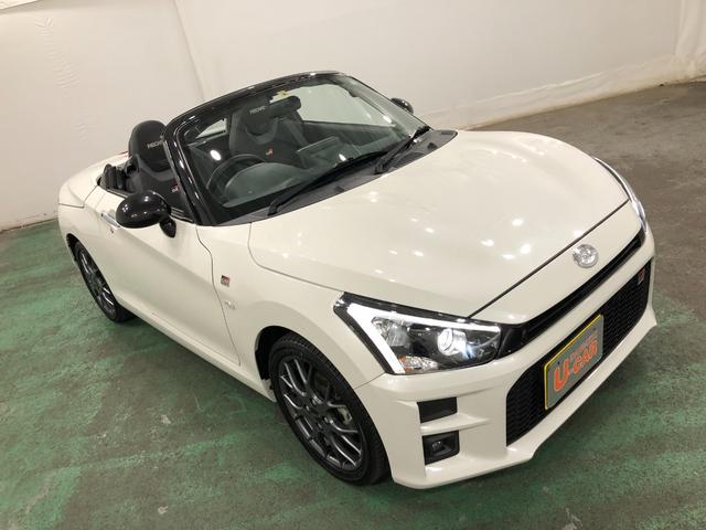 コペンＧＲ　スポーツ　走行２７７８２キロ／車検整備付／５速ＭＴ一年保証・走行距離無制限走行　走行２７７８２キロ　フルセグナビ　ブルートゥース　バックカメラ　ＤＶＤ　ＥＴＣ　オートライト　ＬＥＤヘッドライト　シートヒーター（埼玉県）の中古車