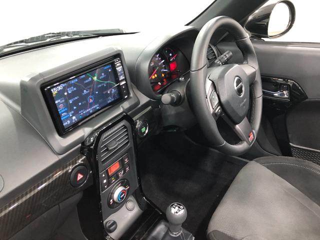 コペンＧＲ　スポーツ　走行２７７８２キロ／車検整備付／５速ＭＴ一年保証・走行距離無制限走行　走行２７７８２キロ　フルセグナビ　ブルートゥース　バックカメラ　ＤＶＤ　ＥＴＣ　オートライト　ＬＥＤヘッドライト　シートヒーター（埼玉県）の中古車