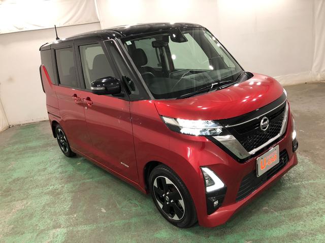 ルークスハイウェイスター　Ｘ　走行４２０８９キロ／タイヤ４本交換一年保証・走行距離無制限走行　走行４２０８９キロ　フルセグナビ　ブルートゥース　全周囲カメラ　ＤＶＤ　サイドエアバック　オートライト　ＬＥＤヘッドライト（埼玉県）の中古車