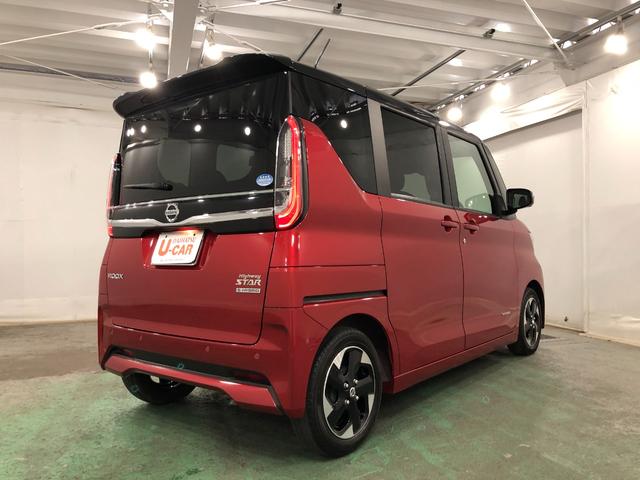 ルークスハイウェイスター　Ｘ　走行４２０８９キロ／タイヤ４本交換一年保証・走行距離無制限走行　走行４２０８９キロ　フルセグナビ　ブルートゥース　全周囲カメラ　ＤＶＤ　サイドエアバック　オートライト　ＬＥＤヘッドライト（埼玉県）の中古車