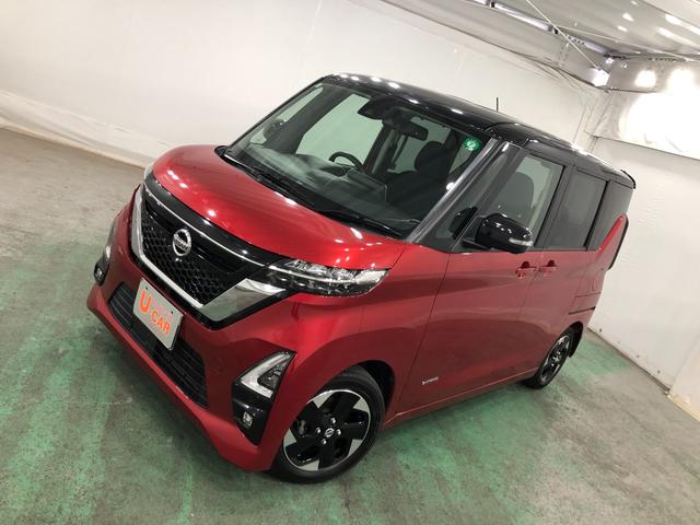 ルークスハイウェイスター　Ｘ　走行４２０８９キロ／タイヤ４本交換一年保証・走行距離無制限走行　走行４２０８９キロ　フルセグナビ　ブルートゥース　全周囲カメラ　ＤＶＤ　サイドエアバック　オートライト　ＬＥＤヘッドライト（埼玉県）の中古車