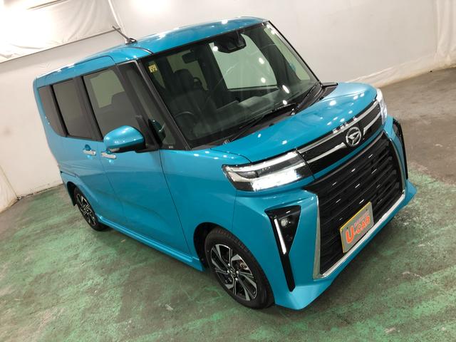 タントカスタムＸ　走行１０５７７キロ／新品ナビ／バックカメラ１年保証距離無制限　走行距離１０５７７キロ　フルセグナビ　バックカメラ　ブルートゥース　純正マット　サイドエアバッグ　ＬＥＤヘッドランプ　アイドリングストップ　シートヒーター　オート格納式ドアミラー（埼玉県）の中古車