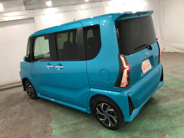 タントカスタムＸ　走行１０５７７キロ／新品ナビ／バックカメラ１年保証距離無制限　走行距離１０５７７キロ　フルセグナビ　バックカメラ　ブルートゥース　純正マット　サイドエアバッグ　ＬＥＤヘッドランプ　アイドリングストップ　シートヒーター　オート格納式ドアミラー（埼玉県）の中古車