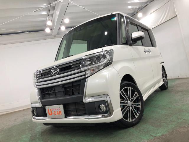タントカスタムＲＳトップエディションリミテッドＳＡ３　純正ナビ車検整備付　フルセグナビ　ＥＴＣ　助手席エアバック　ブルートゥース　全周囲カメラ　ドラレコ　ＬＥＤヘッドライト　両側電動スライドドア　シートヒーター　一年保証・走行距離無制限　走行５７２９６キロ（東京都）の中古車