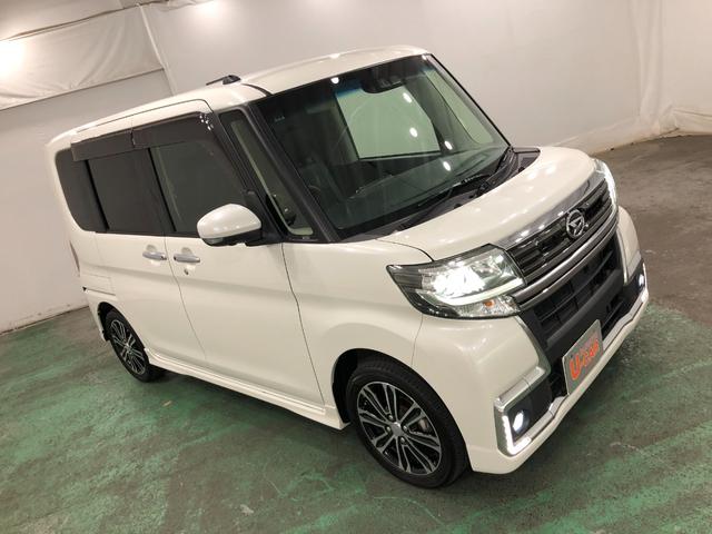 タントカスタムＲＳトップエディションリミテッドＳＡ３　純正ナビ車検整備付　フルセグナビ　ＥＴＣ　助手席エアバック　ブルートゥース　全周囲カメラ　ドラレコ　ＬＥＤヘッドライト　両側電動スライドドア　シートヒーター　一年保証・走行距離無制限　走行５７２９６キロ（東京都）の中古車