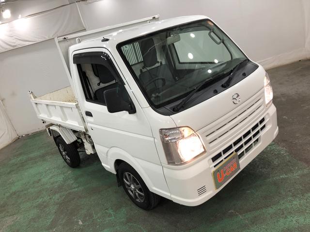 スクラムトラックKCエアコン・パワステ 走行66608キロ/ダンプ/4WD一年保証・走行距離無制限 走行66608キロ 助手席エアバック 純正カーペットマット 4WD 5速MT(埼玉県)の中古車
