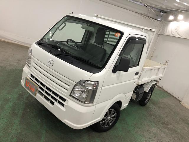 スクラムトラックKCエアコン・パワステ 走行66608キロ/ダンプ/4WD一年保証・走行距離無制限 走行66608キロ 助手席エアバック 純正カーペットマット 4WD 5速MT(埼玉県)の中古車