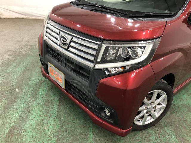 ムーヴカスタムＸ　ＳＡII　走行４８８０９キロ／ナビ／バックカメラ一年保証・走行距離無制限　走行４８８０９キロ　フルセグナビ　ブルートゥース　バックカメラ　オートライト　ＬＥＤヘッドライト　ベンチシート　アイドリングストップ（埼玉県）の中古車