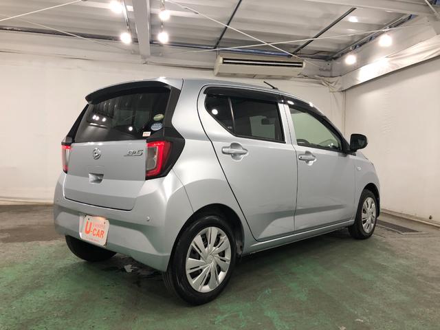 ミライースＸ　ＳＡIII　走行５４３９キロ／雹害／ＬＥＤヘッドライト一年保証・走行距離無制限　走行５４３９キロ　助手席エアバック　純正カーペットマット　クリアランスソナー　オートマチックハイビーム　ＬＥＤヘッドライト　アイドリングストップ（埼玉県）の中古車