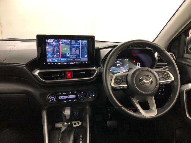 ロッキープレミアムＧ　ＨＥＶ　９型ナビ　１００Ｖコンセント　ドラレコ一年保証・走行距離無制限　走行２８６２８キロ　フルセグナビ　ブルートゥース　全周囲カメラ　ドラレコ　クリアランスソナー　オートライト　ＬＥＤヘッドライト　シートヒーター（埼玉県）の中古車