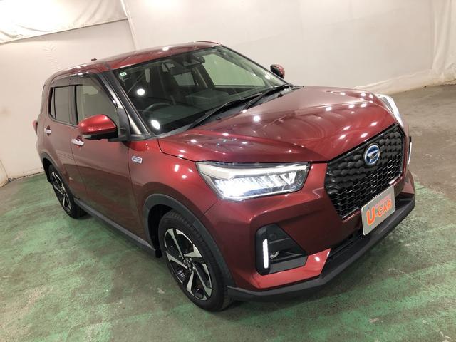 ロッキープレミアムＧ　ＨＥＶ　９型ナビ　１００Ｖコンセント　ドラレコ一年保証・走行距離無制限　走行２８６２８キロ　フルセグナビ　ブルートゥース　全周囲カメラ　ドラレコ　クリアランスソナー　オートライト　ＬＥＤヘッドライト　シートヒーター（埼玉県）の中古車