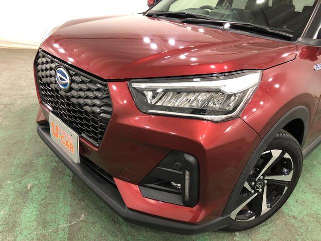 ロッキープレミアムＧ　ＨＥＶ　９型ナビ　１００Ｖコンセント　ドラレコ一年保証・走行距離無制限　走行２８６２８キロ　フルセグナビ　ブルートゥース　全周囲カメラ　ドラレコ　クリアランスソナー　オートライト　ＬＥＤヘッドライト　シートヒーター（埼玉県）の中古車