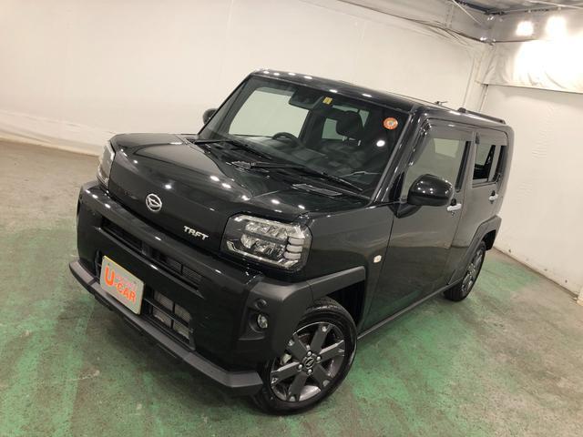 タフトＧターボ　４ＷＤ／走行４５３２キロ／クルコン禁煙車　点検記録簿あり　一年保証・走行距離無制限　電動パーキング　走行４５３２キロ　クルーズコントロール　スマアシ　クリアランスソナー　ＬＥＤヘッドライト　シートヒーター　ＣＤステレオチューナー（埼玉県）の中古車