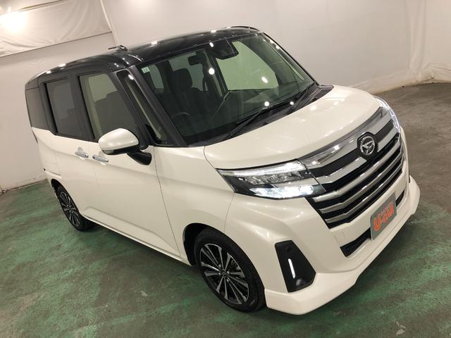 トールカスタムＧ　ターボ　走行２２８３８キロ／両側電動スライドドア一年保証・走行距離無制限　走行２２８３８キロ　助手席エアバック　純正カーペットマット　クリアランスソナー　オートライト　ＬＥＤヘッドライト　アイドリングストップ　両側電動スライドドア（埼玉県）の中古車