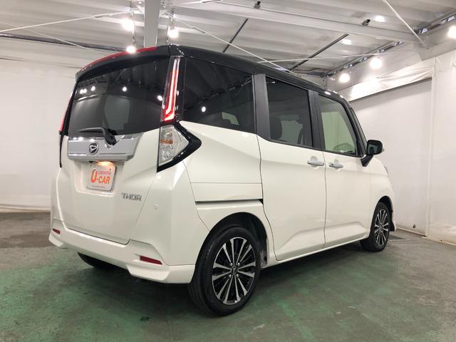 トールカスタムＧ　ターボ　走行２２８３８キロ／両側電動スライドドア一年保証・走行距離無制限　走行２２８３８キロ　助手席エアバック　純正カーペットマット　クリアランスソナー　オートライト　ＬＥＤヘッドライト　アイドリングストップ　両側電動スライドドア（埼玉県）の中古車