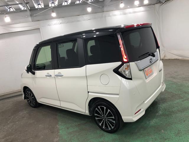 トールカスタムＧ　ターボ　走行２２８３８キロ／両側電動スライドドア一年保証・走行距離無制限　走行２２８３８キロ　助手席エアバック　純正カーペットマット　クリアランスソナー　オートライト　ＬＥＤヘッドライト　アイドリングストップ　両側電動スライドドア（埼玉県）の中古車