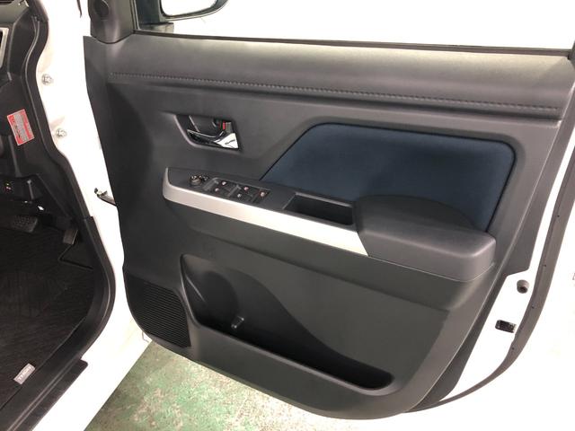トールカスタムＧ　ターボ　走行２２８３８キロ／両側電動スライドドア一年保証・走行距離無制限　走行２２８３８キロ　助手席エアバック　純正カーペットマット　クリアランスソナー　オートライト　ＬＥＤヘッドライト　アイドリングストップ　両側電動スライドドア（埼玉県）の中古車