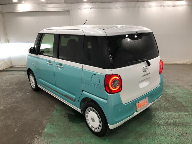 ムーヴキャンバスストライプスＧ　走行２８３５キロ／新品ナビ／バックカメラ１年保証距離無制限　走行２８３５キロ　フルセグナビ　ブルートゥース　純正マット　サイドエアバッグ　ＬＥＤヘッドランプ　アイドリングストップ　シートヒーター　両側電動スライドドア　オート格納式ドアミラー（埼玉県）の中古車