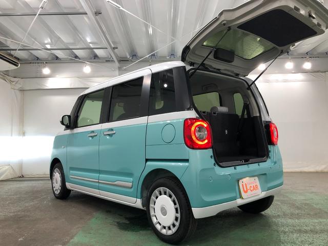 ムーヴキャンバスストライプスＧ　走行２８３５キロ／新品ナビ／バックカメラ１年保証距離無制限　走行２８３５キロ　フルセグナビ　ブルートゥース　純正マット　サイドエアバッグ　ＬＥＤヘッドランプ　アイドリングストップ　シートヒーター　両側電動スライドドア　オート格納式ドアミラー（埼玉県）の中古車