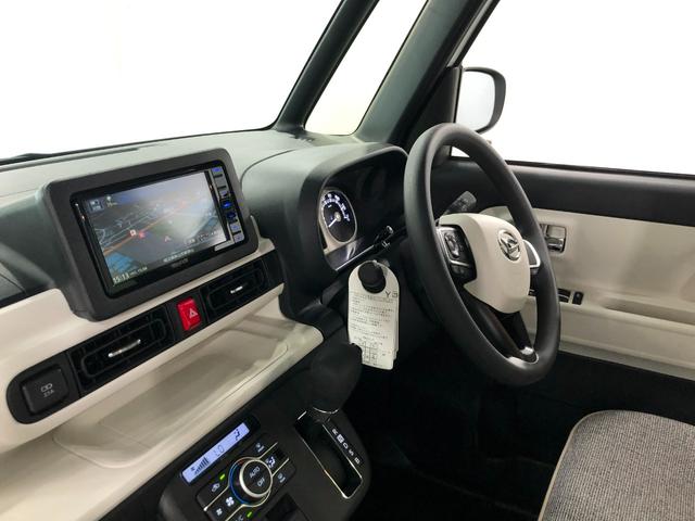 ムーヴキャンバスストライプスＧ　走行２８３５キロ／新品ナビ／バックカメラ１年保証距離無制限　走行２８３５キロ　フルセグナビ　ブルートゥース　純正マット　サイドエアバッグ　ＬＥＤヘッドランプ　アイドリングストップ　シートヒーター　両側電動スライドドア　オート格納式ドアミラー（埼玉県）の中古車