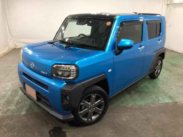 タフトＧターボ　走行４４２２８キロ／純正フルセグナビ／全周囲カメラ１年保証距離無制限　走行４４２２８キロ　フルセグナビ　パノラマモニター　ブルートゥース　純正マット　サイドエアバッグ　ＬＥＤヘッドランプ　アイドリングストップ　シートヒーター　オート格納式ドアミラー（埼玉県）の中古車