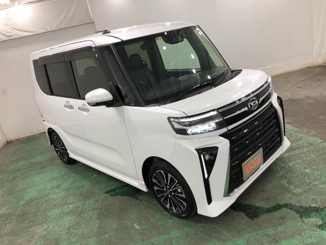 タントカスタムＲＳ　走行８０８４キロ／純正ナビ／ドラレコ一年保証・走行距離無制限　走行８０８４キロ　フルセグナビ　ブルートゥース　バックカメラ　ドラレコ　クリアランスソナー　ＬＥＤヘッドライト　両側電動スライドドア　シートヒーター（埼玉県）の中古車