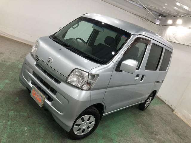 ハイゼットカーゴクルーズ　雹害／車検整備付／走行７２０６８キロ／純正マット１年保証距離無制限　走行距離７２０６８キロ　純正ＣＤチューナー　純正フロアマット　助手席エアバッグ　両側スライドドア　電動格納式ドアミラー（埼玉県）の中古車
