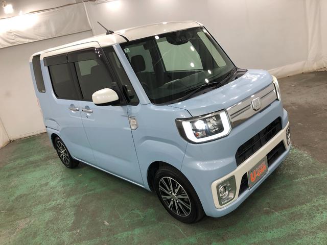 ウェイクＧターボＳＡIII　走行５３８９０キロ／純正ナビ／ドラレコ一年保証・走行距離無制限　走行５３８９０キロ　フルセグナビ　ブルートゥース　バックカメラ　ドラレコ　オートマチックハイビーム　ＬＥＤヘッドライト　両側電動スライドドア　ベンチシート（埼玉県）の中古車