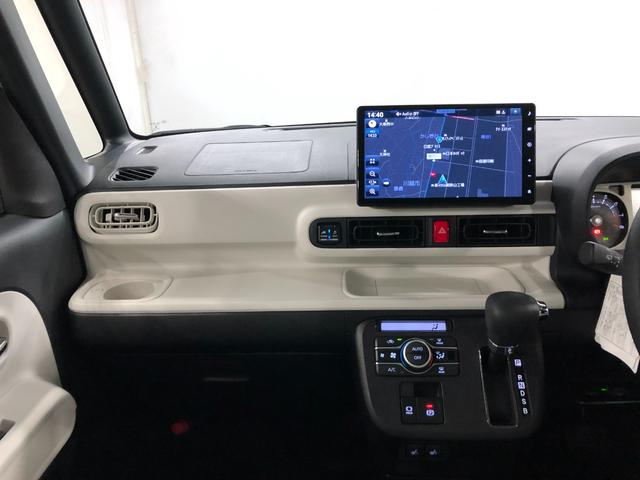 ムーヴキャンバスストライプスＧ　走行１３４００キロ／純正大型ナビ／ドラレコ１年保証距離無制限　走行距離１３４００キロ　純正フルセグナビ　パノラマモニター　ドラレコ　純正マット　サイドエアバッグ　ＬＥＤヘッドランプ　アイドリングストップ　シートヒーター　両側電動スライドドア（埼玉県）の中古車