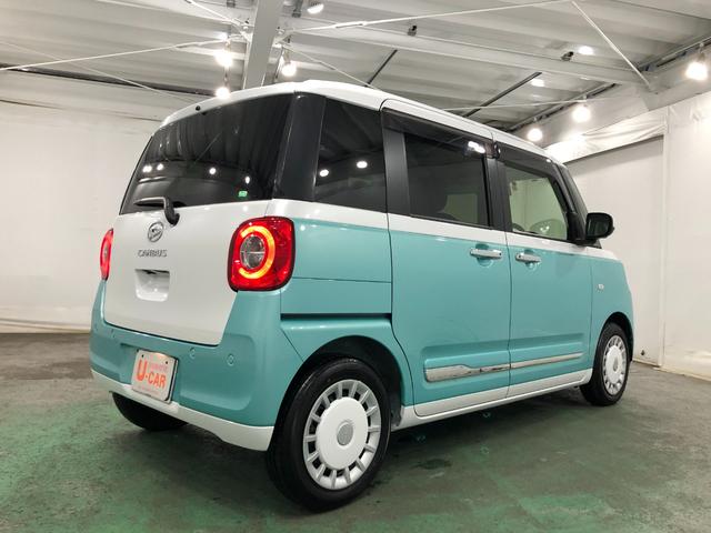 ムーヴキャンバスストライプスＧ　走行１３４００キロ／純正大型ナビ／ドラレコ１年保証距離無制限　走行距離１３４００キロ　純正フルセグナビ　パノラマモニター　ドラレコ　純正マット　サイドエアバッグ　ＬＥＤヘッドランプ　アイドリングストップ　シートヒーター　両側電動スライドドア（埼玉県）の中古車