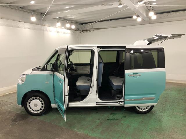 ムーヴキャンバスストライプスＧ　走行１３４００キロ／純正大型ナビ／ドラレコ１年保証距離無制限　走行距離１３４００キロ　純正フルセグナビ　パノラマモニター　ドラレコ　純正マット　サイドエアバッグ　ＬＥＤヘッドランプ　アイドリングストップ　シートヒーター　両側電動スライドドア（埼玉県）の中古車