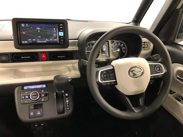 ムーヴキャンバスストライプスＧターボ　走行８１００キロ／車検整備付／純正ナビ一年保証・走行距離無制限　走行８１００キロ　フルセグナビ　ブルートゥース　全周囲カメラ　ドラレコ　サイドエアバック　クリアランスソナー　ＬＥＤヘッドライト　両側電動スライドドア　シートヒーター（埼玉県）の中古車
