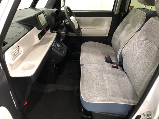 ムーヴキャンバスストライプスＧターボ　走行８１００キロ／車検整備付／純正ナビ一年保証・走行距離無制限　走行８１００キロ　フルセグナビ　ブルートゥース　全周囲カメラ　ドラレコ　サイドエアバック　クリアランスソナー　ＬＥＤヘッドライト　両側電動スライドドア　シートヒーター（埼玉県）の中古車