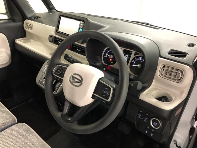 ムーヴキャンバスストライプスＧターボ　走行８１００キロ／車検整備付／純正ナビ一年保証・走行距離無制限　走行８１００キロ　フルセグナビ　ブルートゥース　全周囲カメラ　ドラレコ　サイドエアバック　クリアランスソナー　ＬＥＤヘッドライト　両側電動スライドドア　シートヒーター（埼玉県）の中古車