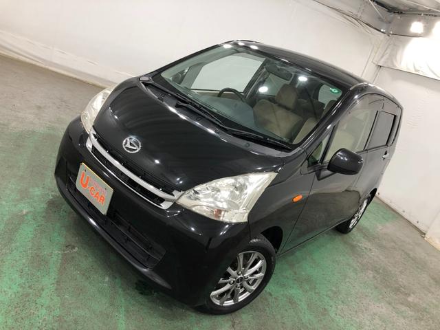 ムーヴＸ　雹害／車検整備付／走行１２２７９６キロ／ワンセグナビ１年保証距離無制限　走行距離１２２７９６キロ　車検整備付　ワンセグナビ　純正カーペットマット　助手席エアバッグアイドリングストップ　プッシュボタンスタート　電動格納式ドアミラー（埼玉県）の中古車