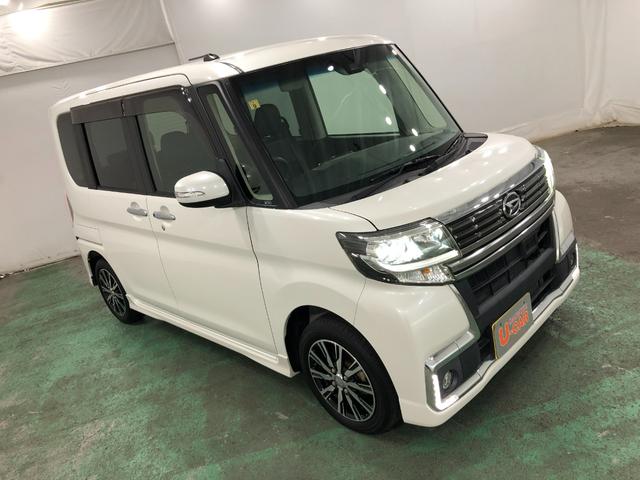 タントカスタムＸ　トップエディションＳＡII　走行３４２２４キロ１年保証距離無制限　走行距離３４２２４キロ　車検整備付　純正フルセグナビ　バックカメラ　ドラレコ　純正マット　ＬＥＤヘッドランプ　アイドリングストップ　片側電動スライドドア　オート格納式ドアミラー（埼玉県）の中古車