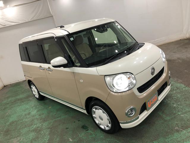 ムーヴキャンバスＧメイクアップＶＳ　ＳＡIII　走行７６２４キロ／８型ナビ１年保証距離無制限　走行距離７６２４キロ　純正フルセグナビ　パノラマモニター　ドラレコ　純正マット　サイドエアバッグ　ＬＥＤヘッドランプ　アイドリングストップ　シートヒーター　両側電動スライドドア（埼玉県）の中古車