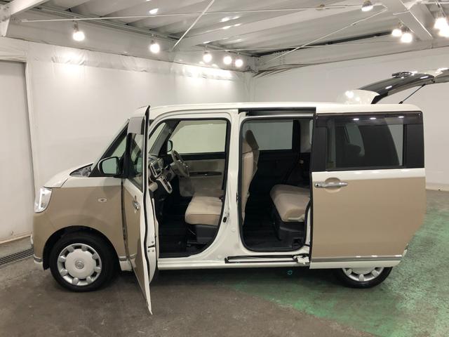 ムーヴキャンバスＧメイクアップＶＳ　ＳＡIII　走行７６２４キロ／８型ナビ１年保証距離無制限　走行距離７６２４キロ　純正フルセグナビ　パノラマモニター　ドラレコ　純正マット　サイドエアバッグ　ＬＥＤヘッドランプ　アイドリングストップ　シートヒーター　両側電動スライドドア（埼玉県）の中古車