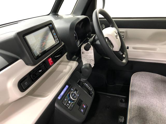 ムーヴキャンバスストライプスＧ　走行２７３７キロ／フルセグナビ／バックカメラ１年保証距離無制限　走行距離２７３７キロ　フルセグナビ　バックカメラ　ブルートゥース　純正マット　サイドエアバッグ　ＬＥＤヘッドランプ　アイドリングストップ　シートヒーター　両側電動スライドドア（埼玉県）の中古車