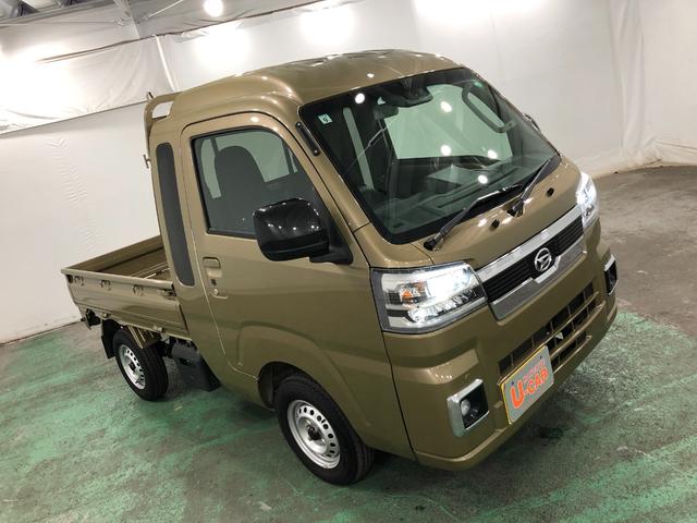 ハイゼットトラックジャンボエクストラ　走行１０６５４キロ／荷台作業灯／マット１年保証距離無制限　走行距離１０６５４キロ　純正フロアマット　助手席エアバック　クリアランスソナー　オートライト　ＬＥＤヘッドランプ　アイドリングストップ　プッシュボタンスタート　電動格納式ドアミラー（埼玉県）の中古車
