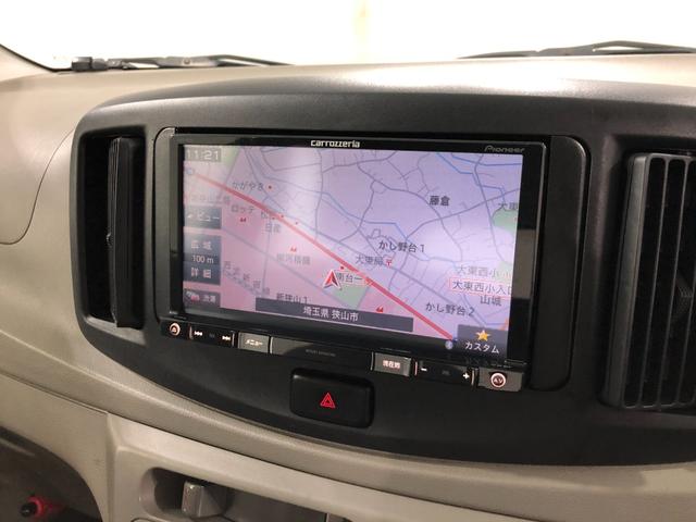 ミライースＬ　走行７７７６０キロ／ナビ／キーレス一年保証・走行距離無制限　走行７７７６０キロ　純正カーペットマット　助手席エアバック　ワンセグナビ　ＤＶＤ　アイドリングストップ　キーレス　ホイールキャップ（埼玉県）の中古車