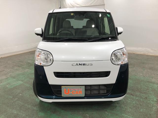 ムーヴキャンバスストライプスX 走行6735キロ/ディスプレイオーディオ一年保証・走行距離無制限 走行6735キロ ディスプレイオーディオ ブルートゥース 全周囲カメラ ドラレコ クリアランスソナー LEDヘッドライト 両側電動スライドドア シートヒーター(埼玉県)の中古車