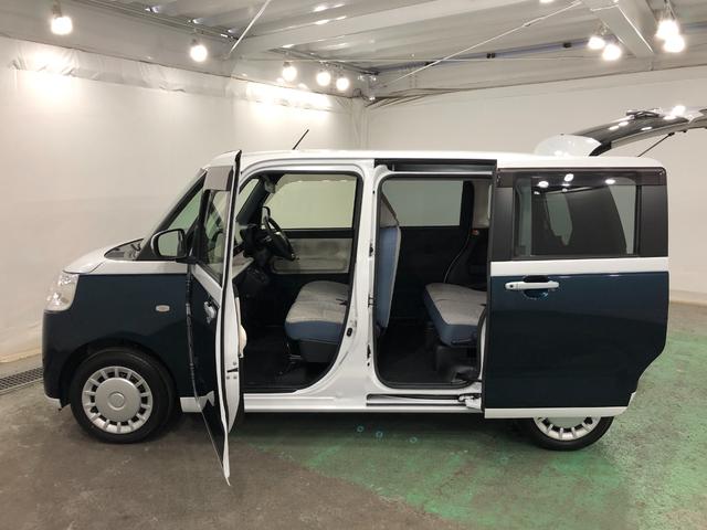 ムーヴキャンバスストライプスX 走行6735キロ/ディスプレイオーディオ一年保証・走行距離無制限 走行6735キロ ディスプレイオーディオ ブルートゥース 全周囲カメラ ドラレコ クリアランスソナー LEDヘッドライト 両側電動スライドドア シートヒーター(埼玉県)の中古車