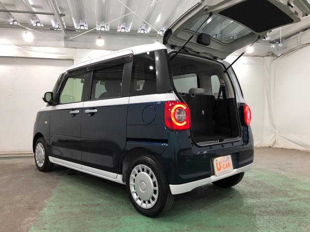 ムーヴキャンバスストライプスX 走行6735キロ/ディスプレイオーディオ一年保証・走行距離無制限 走行6735キロ ディスプレイオーディオ ブルートゥース 全周囲カメラ ドラレコ クリアランスソナー LEDヘッドライト 両側電動スライドドア シートヒーター(埼玉県)の中古車